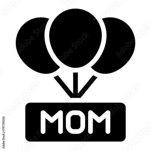 mother day decoration icon