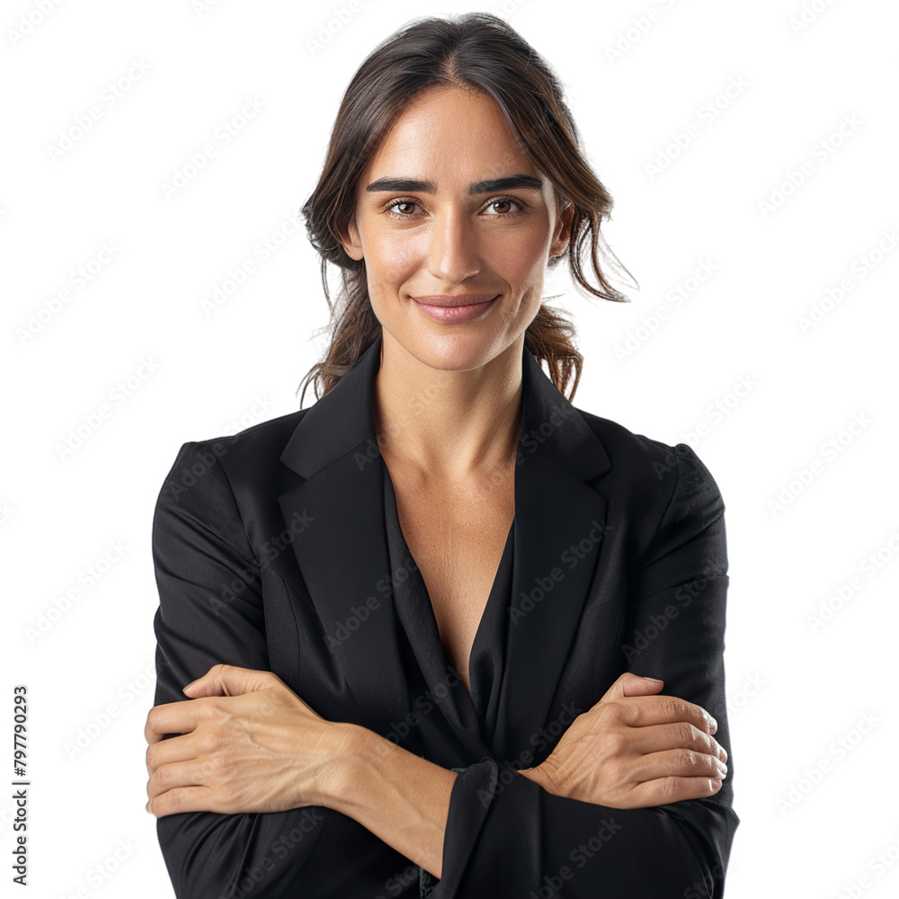 portrait of a businesswoman on white background portrait of a businesswoman on white background