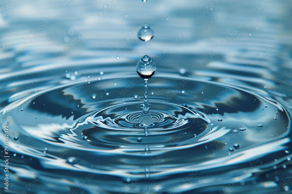 Water splashes isolated on white background, pure clean water. Water splashes isolated on white background, pure clean water.