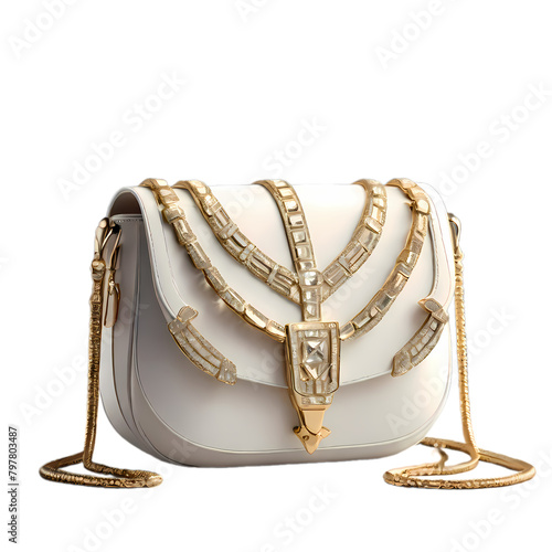Gold bags and gold women's clothing including makeup for women, type 77