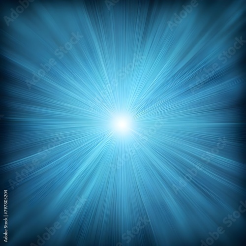 Abstract magic colorful light blue background. Abstract flowing wavy, smoke lines.