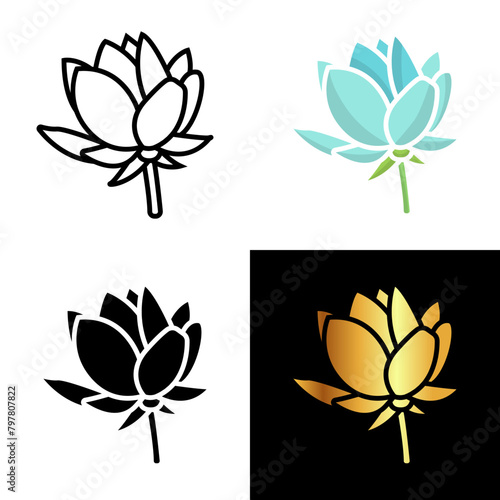 flower icon whether you're designing a logo, website, or print material, this versatile icon brings a touch of elegance and nature-inspired charm. 