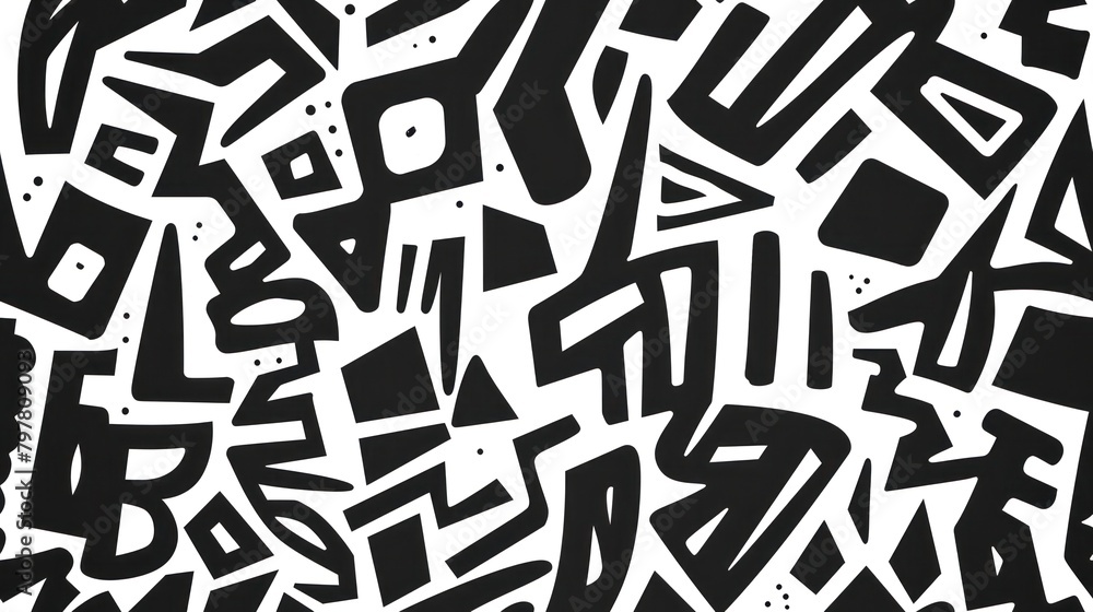 black and white pattern with shapes on it royalty free illustration geometric intricate stenciled african tattoos ethnic seamless black and white pattern with shapes on it royalty free illustration geometric intricate stenciled african tattoos ethnic seamless