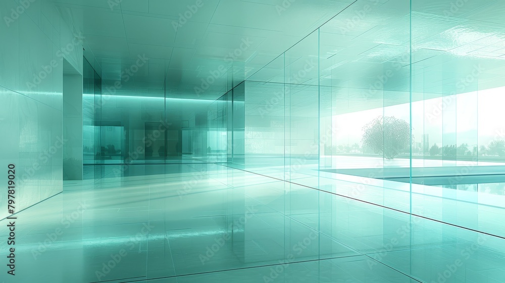 Futuristic Corridor background Futuristic Corridor background