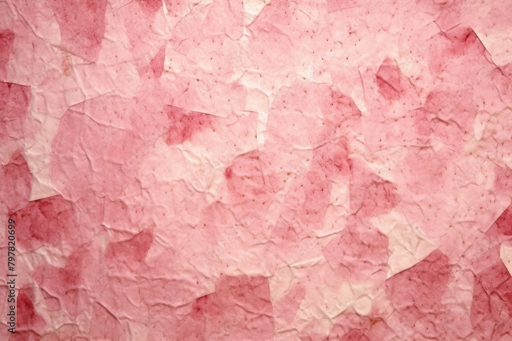Fototapeta premium Plant fibre mulberry paper texture petal blossom.