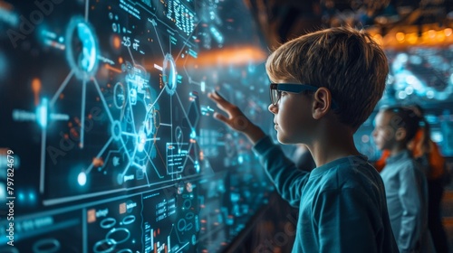 A connected classroom facilitating interactive learning experiences with 5G