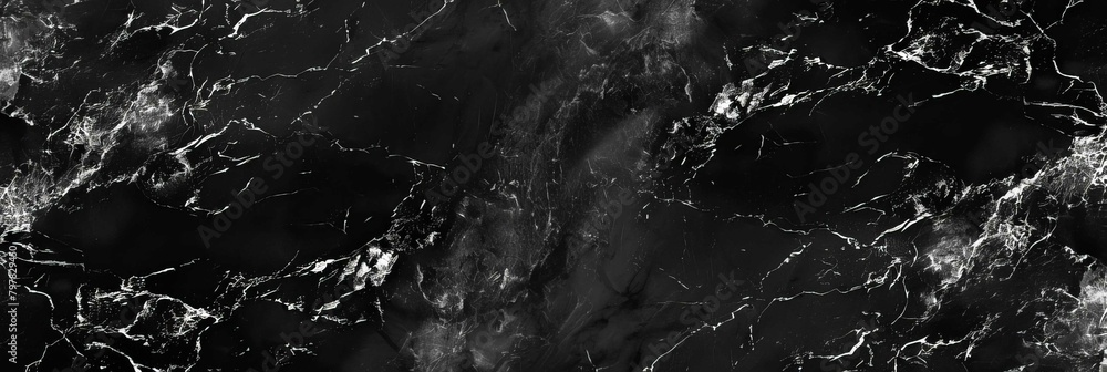 Fototapeta premium Opulent Dark Marble Desktop Wallpaper