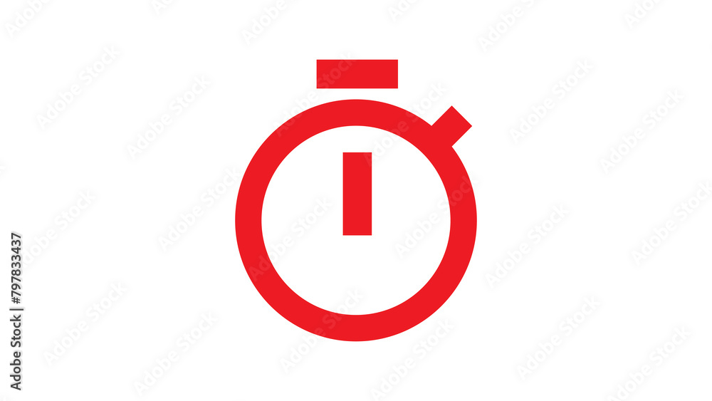 Obraz premium Timer icon