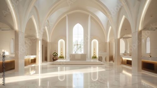 New Style Church interior  © NabilBin