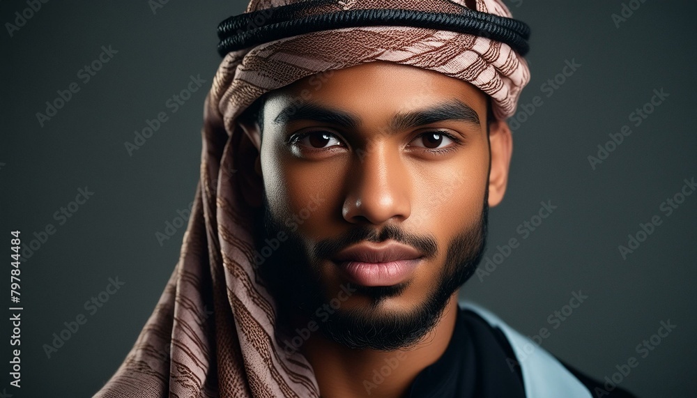 Modest Glamour: Asian Model Showcases Arabic Abaya Modest Glamour: Asian Model Showcases Arabic Abaya