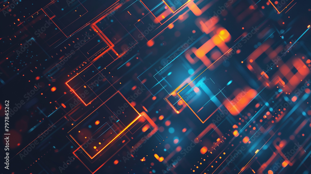A close up of a computer chip with many small lights on it. Concept of complexity and intricacy, as well as the advanced technology that goes into creating such a device A close up of a computer chip with many small lights on it. Concept of complexity and intricacy, as well as the advanced technology that goes into creating such a device