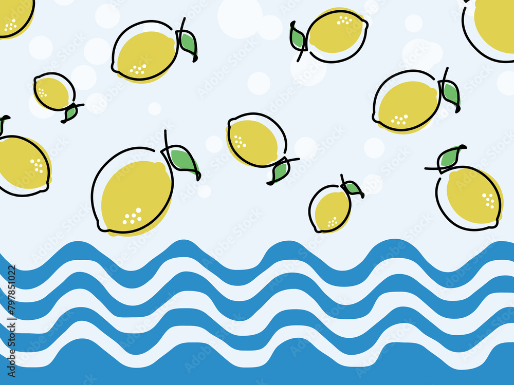 Lemon, Sea, Summer