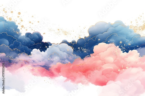Beautiful chinese cloud backgrounds outdoors nature #797853658