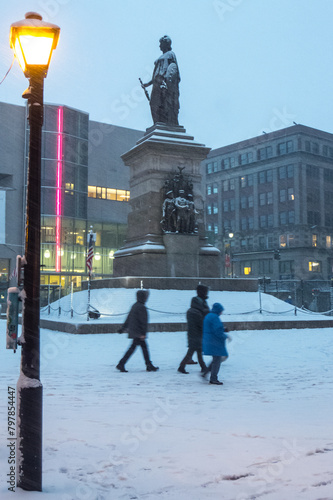 Our Lady of Victories in Winter