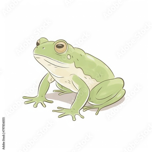 Frog, green frog