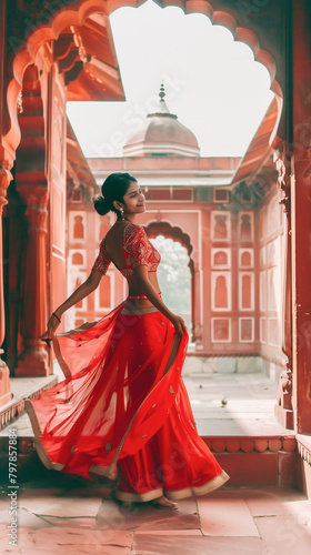 Modern Indian woman connect...
