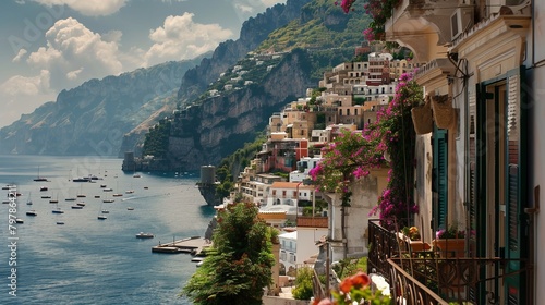 Fototapeta Naklejka Na Ścianę i Meble -  AMALFI COAST VIEW