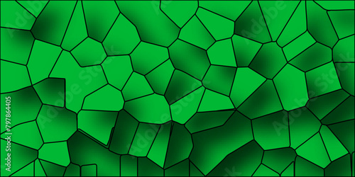 3D broken glass quartz vonoroi diagram vector background.Papercut geometric mosaic tiles pattern background.Seamless vintage vector background.
