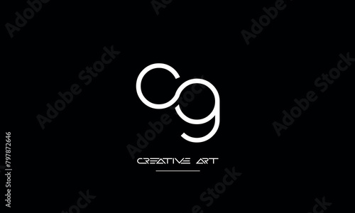 GC, CG, G, C abstract letters logo monogram