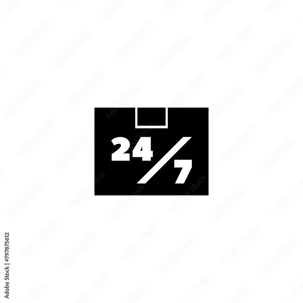 Time Management Icon symbolize Deadline, Hurry, and Punctual Symbolism. Vector icon for website design, logo, app, ui. Time Management Icon symbolize Deadline, Hurry, and Punctual Symbolism. Vector icon for website design, logo, app, ui.