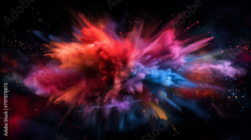 Color explosion 8K wallpapers