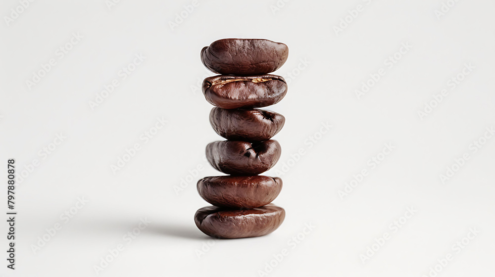 coffee beans on isolated background coffee beans on isolated background