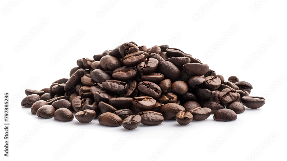 coffee beans on a isolated background coffee beans on a isolated background
