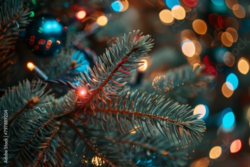 macro christmas tree with bokeh lights background --ar 3:2 --style raw --stylize 250 Job ID: 7a0f1763-33eb-4190-a641-d795a78d13e8