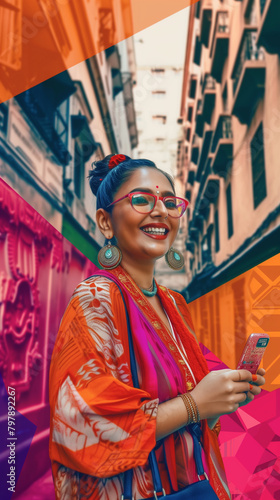 A young Indian adult, dress...