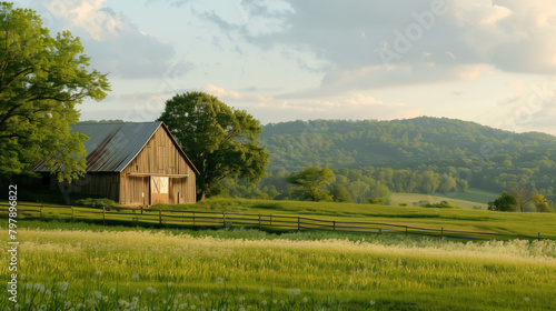 house in the mountains