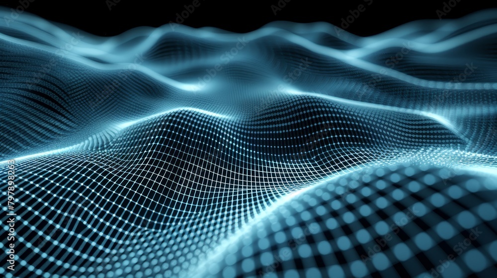 Grid Texture: A 3D vector illustration of a grid overlay effect on a digital artwork Grid Texture: A 3D vector illustration of a grid overlay effect on a digital artwork
