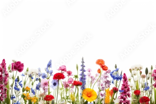 PNG Flower fields border backgrounds outdoors blossom.