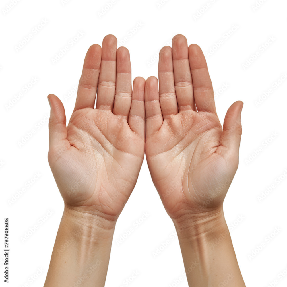 hand gestures on a transparent background hand gestures on a transparent background