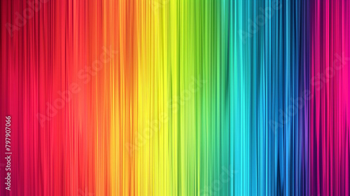 Rainbow Gradient Stripes Background in Smooth Transition 