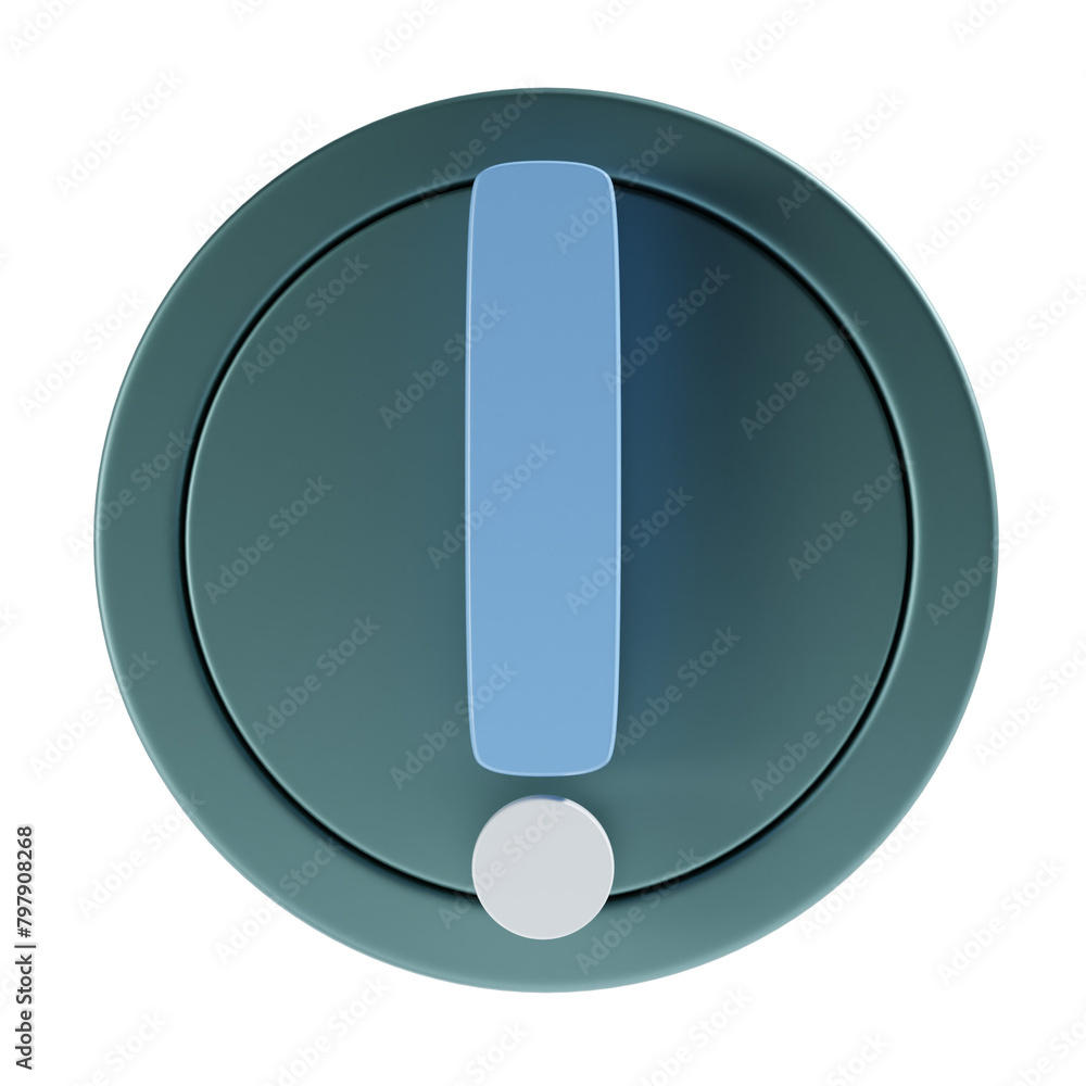 warning 3d icon and illustration warning 3d icon and illustration