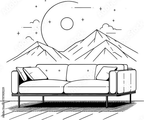 Daybed furniture icon 5