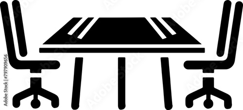 Conference table icon 12