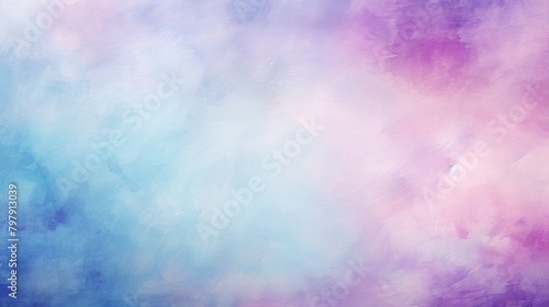 Gentle and soothing watercolor background with a delicate blend of blue and pink tones