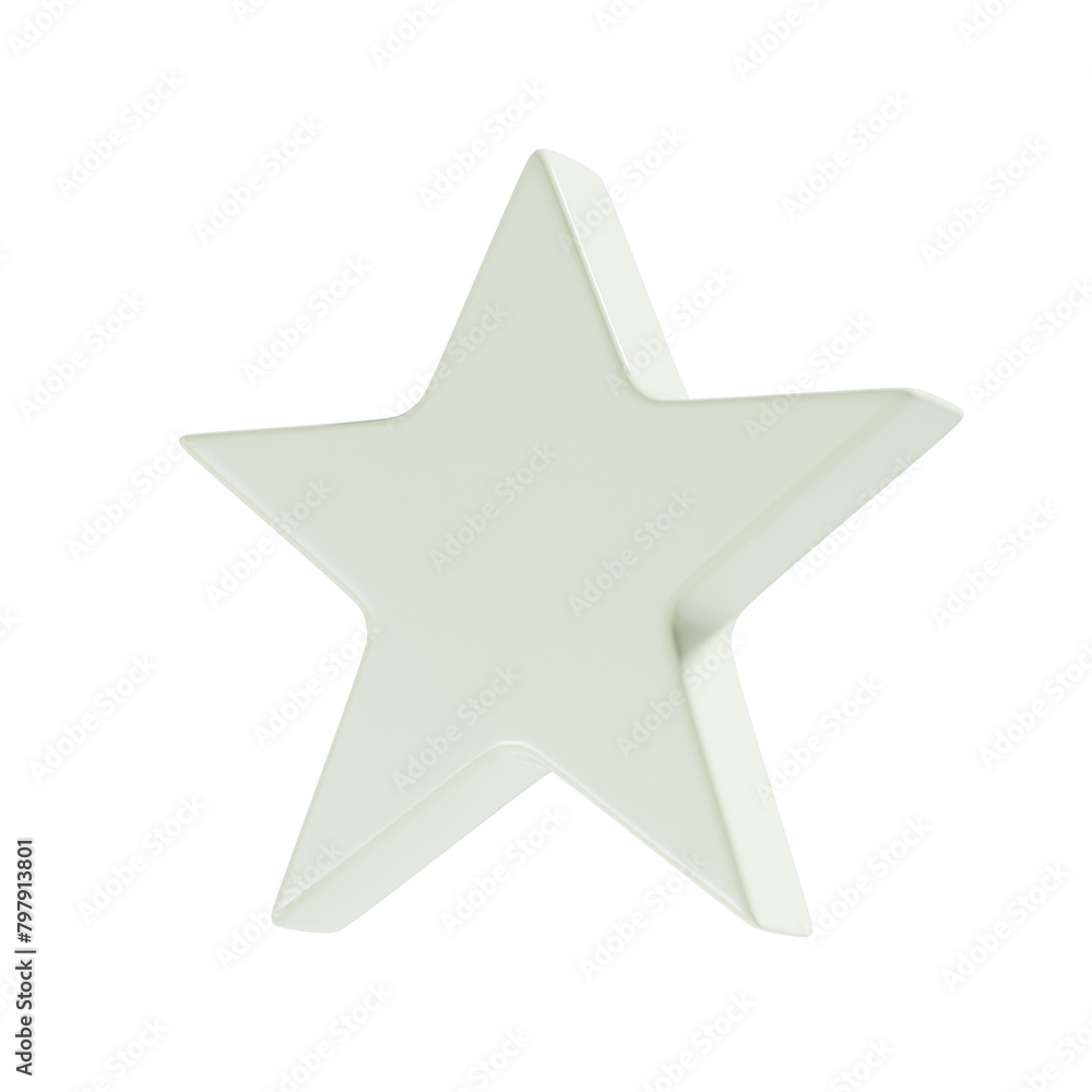 star 3d icon and illustration star 3d icon and illustration