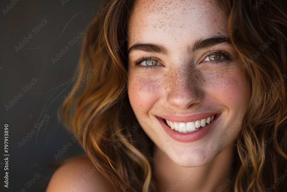 Happy young woman, portrait of female beauty. Attractive lady with a cheerful smile, pretty face, Happy young woman, portrait of female beauty. Attractive lady with a cheerful smile, pretty face,