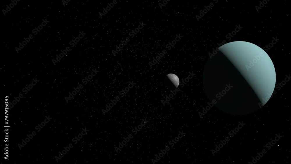 miranda revolves around uranus animation miranda revolves around uranus animation