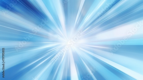 Energetic blue light burst spreading from the center, giving a sense of motion and dynamism, ideal for dynamic themes