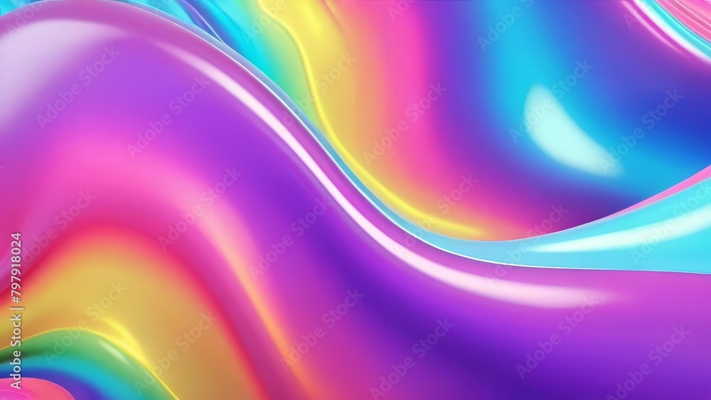 Abstract colored background with smooth lines of blue, pink and purple colors. Abstract colored background with smooth lines of blue, pink and purple colors.