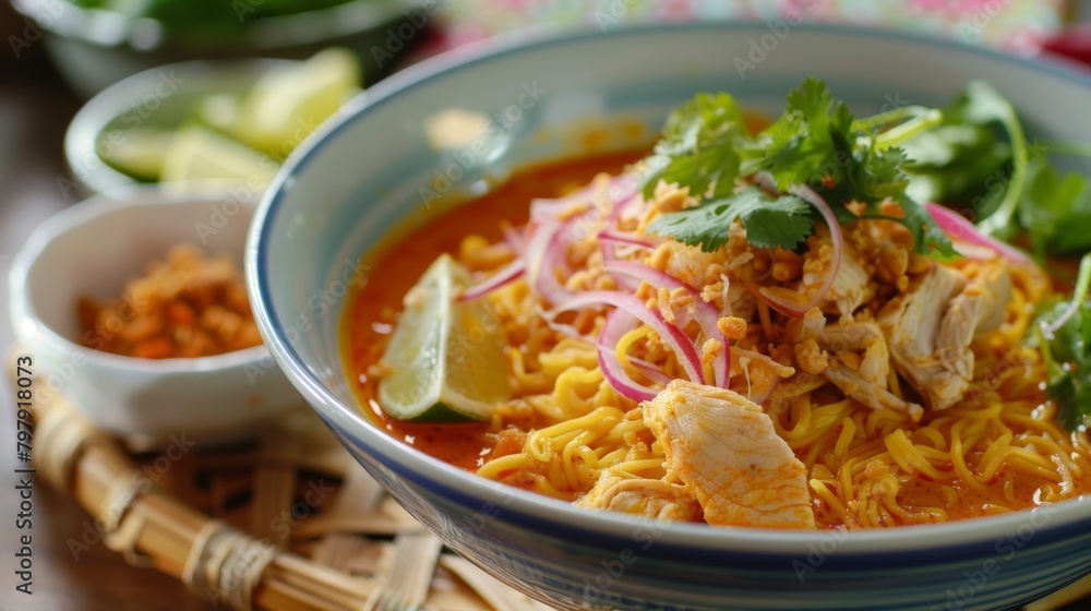 Khao Soi Recipe, Northern Style Curried Noodle Soup with Chicken Khao Soi Recipe, Northern Style Curried Noodle Soup with Chicken