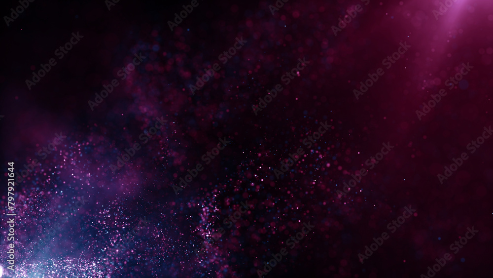 Particles bokeh abstract event game trailer titles cinematic openers pastel soft colorful concert background
