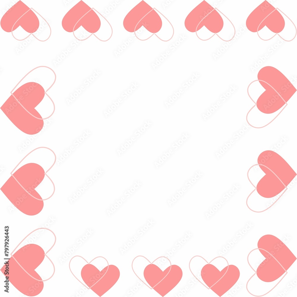Digital paper, heart paper, seamless paper, seamless pattern, pattern, boho, boho pattern, paper