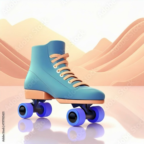 ３Dのローラースケート