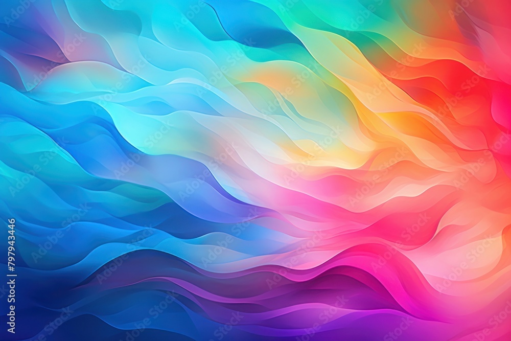 Obraz premium Vibrant colors blend pattern backgrounds abstract.