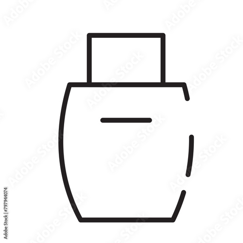 Nail Salon Spa Line Icon