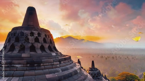 Exploring Borobudur's Grandeur during Buddhist Festivities